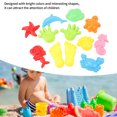 thumbnail image 3 of Outils de Moulage de Sable, 12 Pcs Moules à Sable Fiables avec Sac de Rangement pour Plage, 3 of 7