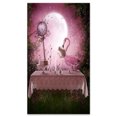thumbnail image 2 of Fantasy Garden with a Flamingo - Modern Landscape Wall Art Canvas, 2 of 3