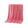 thumbnail image 2 of Clearance Items! Velvet Bath Towel, Soft Absorbent Towel for Adults, Quick-Dry Hair Towel, Beach Towel with Strip Pattern, Ideal for Home and Outdoor Use, 2 of 5