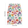 thumbnail image 3 of Boovnll Valentines Day Table Runner, 13x71" Valentine's Day Printing Table Runner, Valentines Table Runner for Holiday Kitchen Dining Table, Party Decor, Valentines Day Decorations, 3 of 6