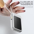 thumbnail image 4 of Ycandiee Power Bank, Solar Portable Charger, 20000mAh Power Bank Large Capacity Built in 3 Output and 1 Input Cables, Fast Charger Compatible with All Smart Phones and Devices, 4 of 6