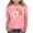 Pink, variant on Children's St. Patrick's Day Print 3/4 Sleeve Round Neck Top for Kids Long Sleeve Cute Casual Daily Wear