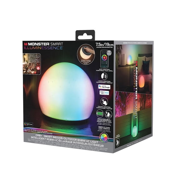 Monster Smart 7.5"LED Light Orb MLB7-1076-CAN