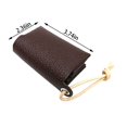 thumbnail image 3 of AKEGAMN Clearance! Pocket Tissue Holder | Travel Tissue | Reusable Travel Tissue | Leather Tissue | Facial Paper Storage Case | Compact Travel Tissue Case For Handbags Purses & Car Convenience: With, 3 of 9