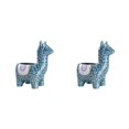 thumbnail image 2 of Wweixi 1/2/3 Animal Shape Pots Durable Materials For In Garden For Small Spaces Eco-friendly Alpaca blue 2PCS, 2 of 6