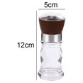 thumbnail image 2 of Fillable Grinder Black Pepper Grinder, Long Lasting Fresh Keeping Spice Grinder, High Glass Blender, 2 of 5