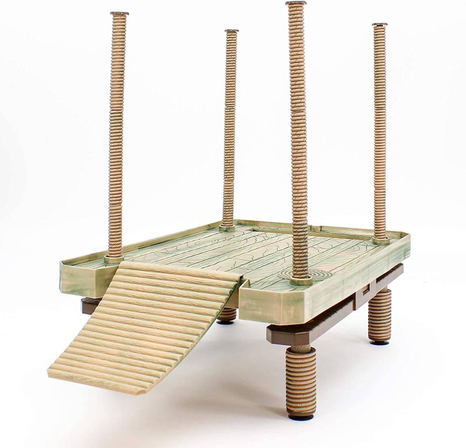 Floating Turtle Pier and Basking Platform – Decorative, Functional, and Naturally Inspired – Large Size