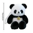 thumbnail image 3 of Jouet en Peluche Duveteux, Mignons Animaux en Peluche Âne, 3 of 6