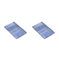 thumbnail image 2 of Youkk Polyester Chenille Bath Mat - Strong Water Absorption Exquisite Crafted Soft Texture No Shedding Teal 40cm*60cm 2Set, 2 of 6