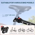 thumbnail image 4 of Aosom Multi-Functional Bike Trailer with 16" Wheels, Black, 4 of 10