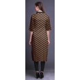 thumbnail image 4 of Bimba Kurta Imprimée Tunique Droite Hauts Femmes Tenue d'Été Kurti pour Dames, 4 of 5