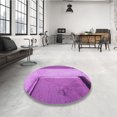 thumbnail image 4 of Ahgly Tapis Rectangulaire Lavable en Machine Intérieur Transitionnel Violet Violet, 2 Pieds x 5 Pieds, 4 of 7