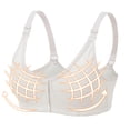 thumbnail image 1 of LSLJS Ladies Traceless Comfortable No Steel Ring Breathable Gathering Bra Woman Underwear, 1 of 3