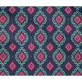 thumbnail image 4 of oneOone Cotton Flex Fabric Diamond & Swirl Ikat Printed Craft Fabric BTY 40 Inch Wide, 4 of 4