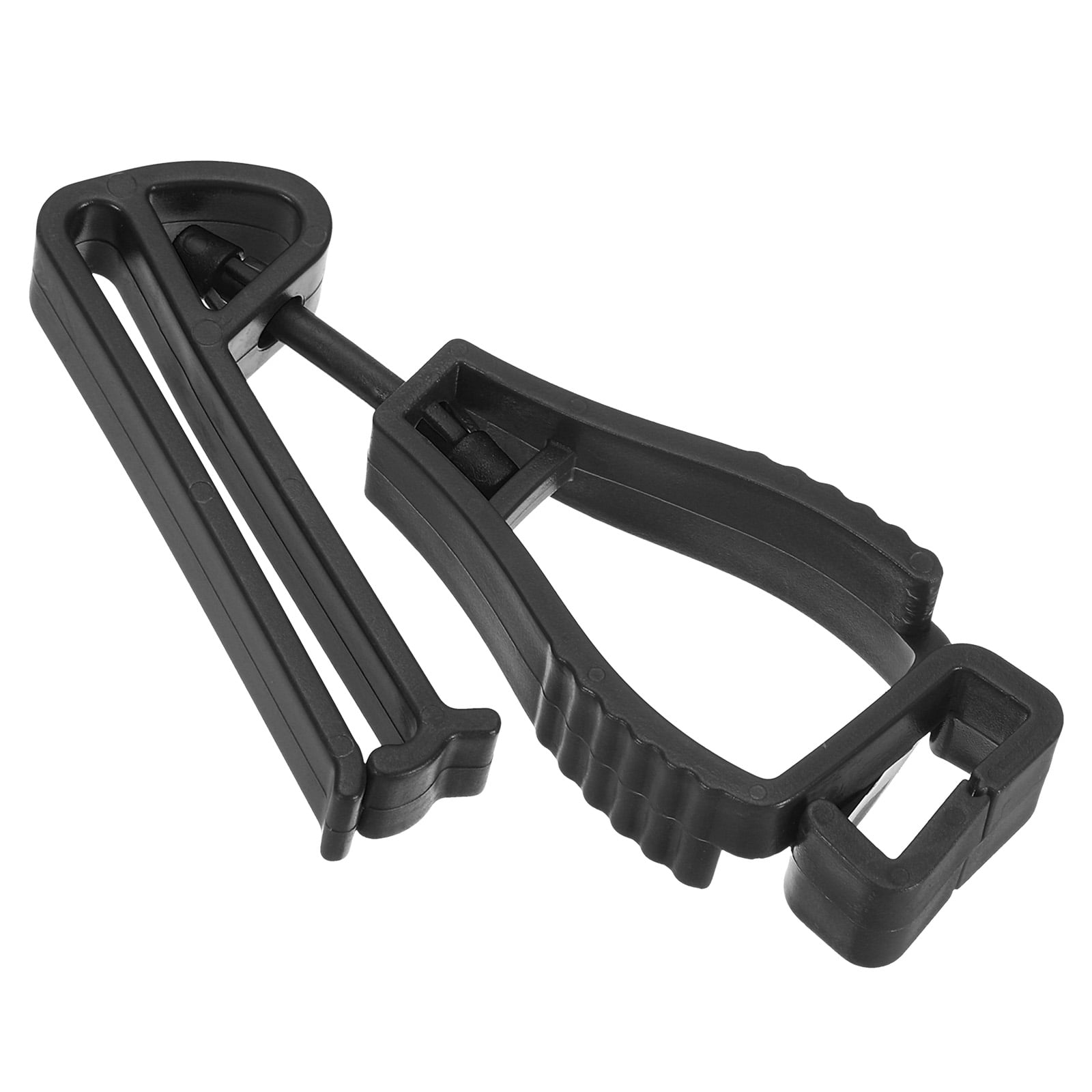 Unique Bargains Glove Clips, Gloves Holder Clip Work Glove Grabber for Construction Worker, Black