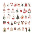 thumbnail image 1 of 38Pcs Mixed Christmas Charms Enamel Pendants DIY Bracelet Jewelry Making Craft, 1 of 6