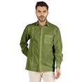 thumbnail image 1 of Bestman Solid Formal Button Down Shirt For Men Long Sleeve With Patch Pocket Business Wear, 1 of 7