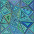 thumbnail image 1 of Ahgly Company Machine Washable Indoor Square Transitional Dark Turquoise Green Area Rugs, 8' Square, 1 of 7