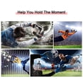 thumbnail image 4 of Football Goalkeeper Gloves Breathable Sports Training Accessories (Yellow 5#), 4 of 9