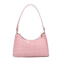 thumbnail image 1 of FunnyBeans Sac Bandoulière Rétro Classique avec Fermeture Éclair pour Femme, Rose, 1 of 9