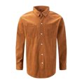 thumbnail image 4 of RKSTN Cardigan pour Homme Décontracté Mode Col Rabattu Chandail Uni Manches Longues Hauts en Coton Décontractés Stylés pour l'Automne, 4 of 9