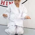 thumbnail image 4 of Karate Uniform with Free Belt, White Karate Gi for Kids & Adult Size, 4 of 9