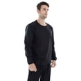 thumbnail image 3 of Men's Sauna Shirt - Compression Long Sleeve Workout Top - Sweat Enhancing Shapewear M-XXXXL, 3 of 7
