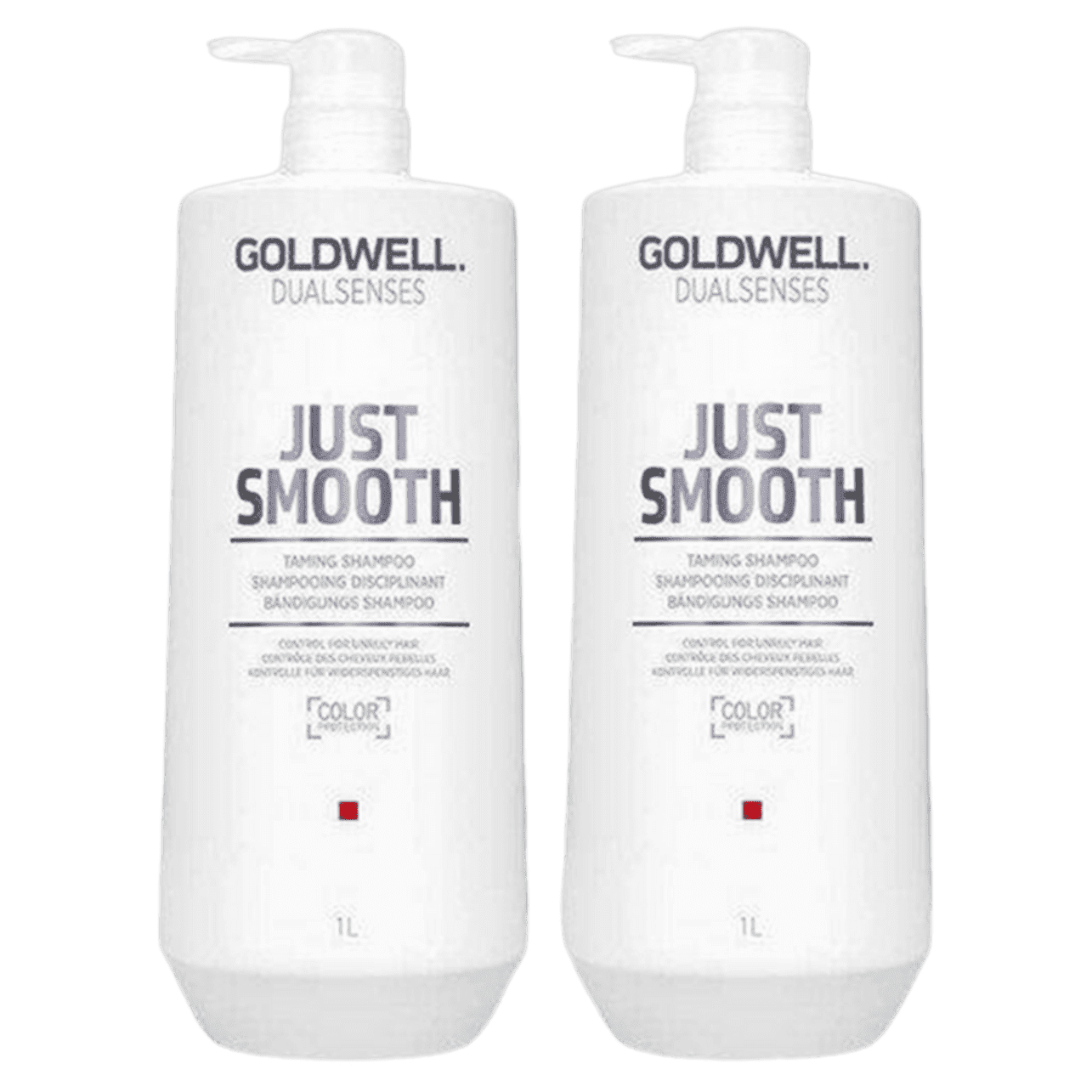Goldwell DualSenses Just Smooth Shampoo and Conditioner Liter Duo