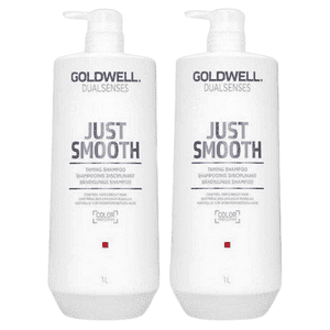 Goldwell DualSenses Just Smooth Shampoo and Conditioner Liter Duo