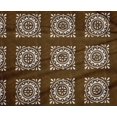 thumbnail image 5 of oneOone Polyester Lycra Brown Fabric Block Sewing Material Print Fabric By The Yard 56 Inch Wide, 5 of 5