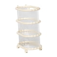 thumbnail image 4 of Siruishop Chariot de Rangement pour Tapis Bandes de Résistance Support de Poids d'Entraînement Support de Poids 46cmx30cmx65cm, 4 of 8