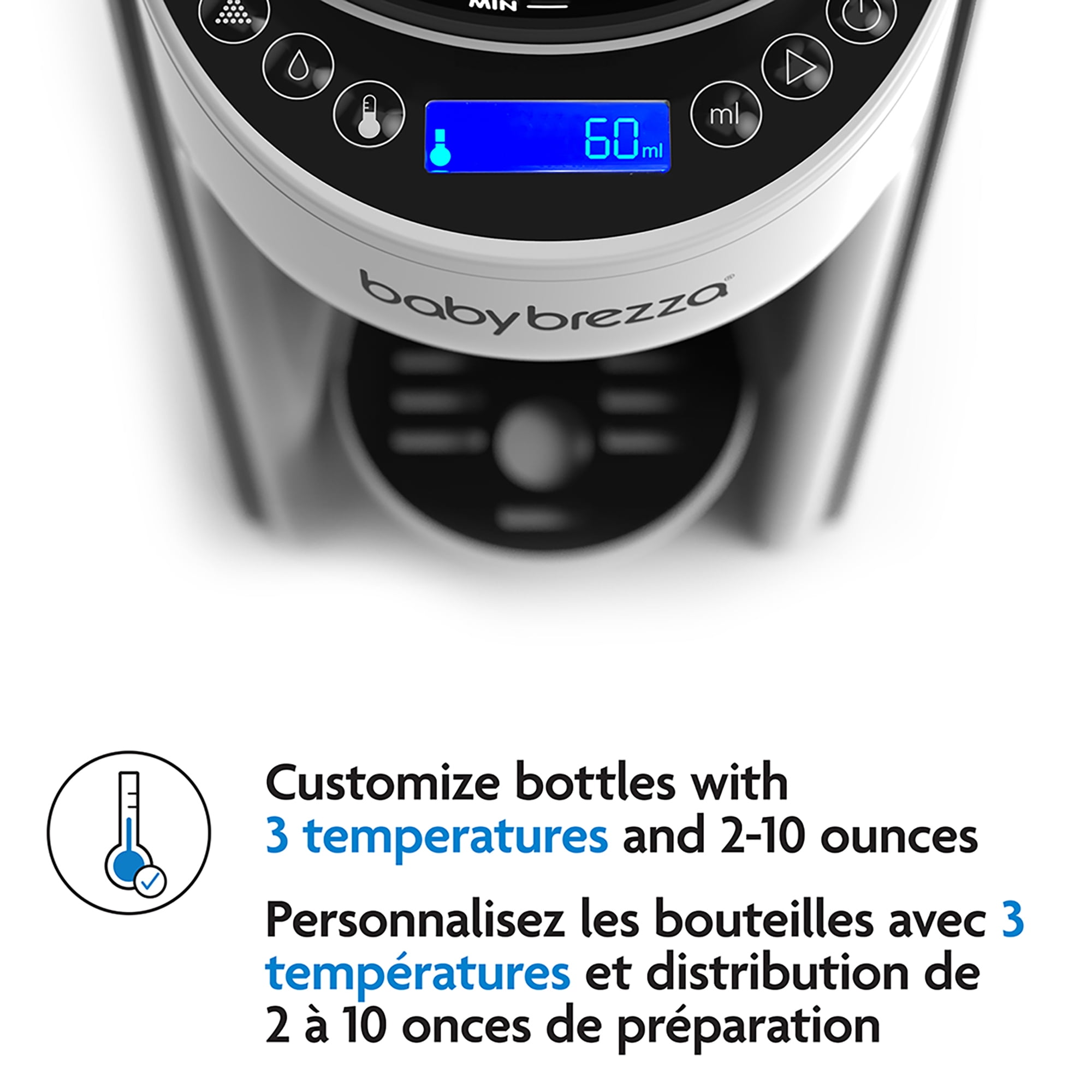 Baby Brezza Formula Pro ホワイト Baby Brezza Formula Pro Advanced Formula Dispenser - White