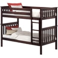 thumbnail image 3 of BEDSMART Lits Superposés Simple sur Simple en Bois Massif / Espresso, 3 of 6