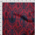thumbnail image 3 of oneOone Viscose Jersey Fabric Ethnic Ikat Print Fabric BTY 60 Inch Wide, 3 of 5