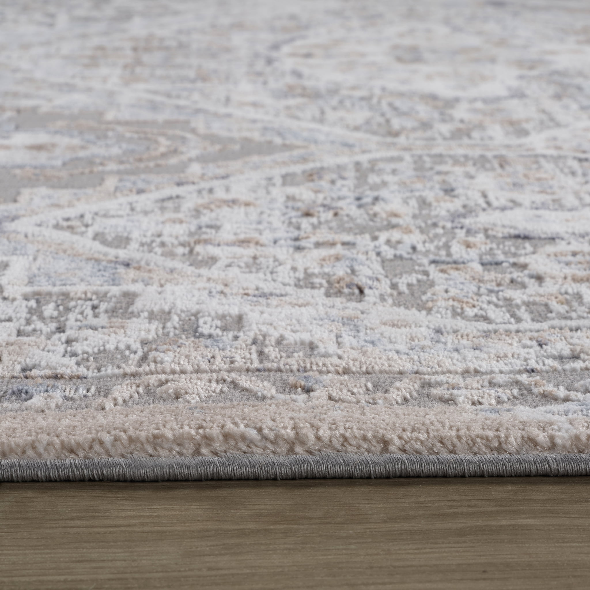 Rug Branch Atlas Classic Indoor Area Rug, Blue Grey, Oriental - Living Room, Bedroom, Dining Room, and Kitchen