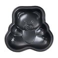 thumbnail image 1 of Kids Baking Set Nonstick Steel Mini Cake With Heart Round Square Cartoon Patterns Oven Safe Tools, 1 of 3