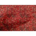 thumbnail image 4 of oneOone Cotton Cambric Red Fabric Batik Sewing Material Print Fabric By The Yard 42 Inch Wide, 4 of 4