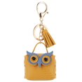 thumbnail image 1 of Porte-clés Design Hibou Mignon Dessin Animé Porte-Clés Rivet Fait Main Décoration Rangement Cadeau Pochette de Rangement Pendentif Accessoire de Mode, 1 of 11