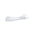 thumbnail image 2 of Gravity Threads Ladies Satin Opera Gloves 18" White, 2 of 2
