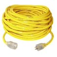 thumbnail image 1 of Coleman Cable 2805 3.33 x 50 Ft. Yellow Jacket Extension Cord, 1 of 2
