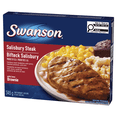 thumbnail image 3 of Swanson Salisbury Steak Frozen Dinner, Salisbury Beef Steakettes with Gravy, Mashed Potatoes, Corn with a Brownie, Salisbury Steak Frozen Meal, 345 g, 3 of 6