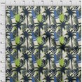 thumbnail image 4 of oneOone Velvet Dark Blue Fabric Tropical Sewing Craft Projects Fabric Prints By Yard 58 Inch Wide, 4 of 4