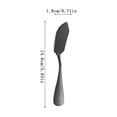thumbnail image 2 of Amzcrzy Kitchen Gadgets Stainless Steel Spatula Spatula Cheese Spatula Western Cream Decorating Spatula A Shovel Kitchen Utensils Cooking Utensils Cookware, 2 of 7