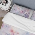 thumbnail image 4 of Designart "Purple Dreamy Flowers I" Abstract Botanicals Bedding Covert Set - Modern Purple Abstract Bed Set With 1 Sham, 4 of 6