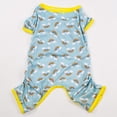 thumbnail image 4 of Fetchwear Dog Clothes: Rainbow Jersey Pajamas, Size XS-XL, 4 of 5