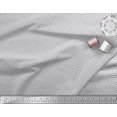 thumbnail image 3 of Soimoi Japan Crepe Satin Fabric Stripe & Triangle Small Print Sewing Fabric Yard 42 Inch Wide, 3 of 3