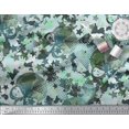 thumbnail image 2 of Soimoi polyester Crepe Fabric Star,Skull & Texture Fabric Prints By Yard 42 Inch Wide, 2 of 3