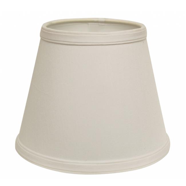 HomeRoots 469967 Abat-Jour Incliné Empire Blanc 19 Po.