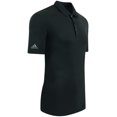 thumbnail image 2 of Adidas Mens Performance Polo, 4XL, Black, 2 of 4