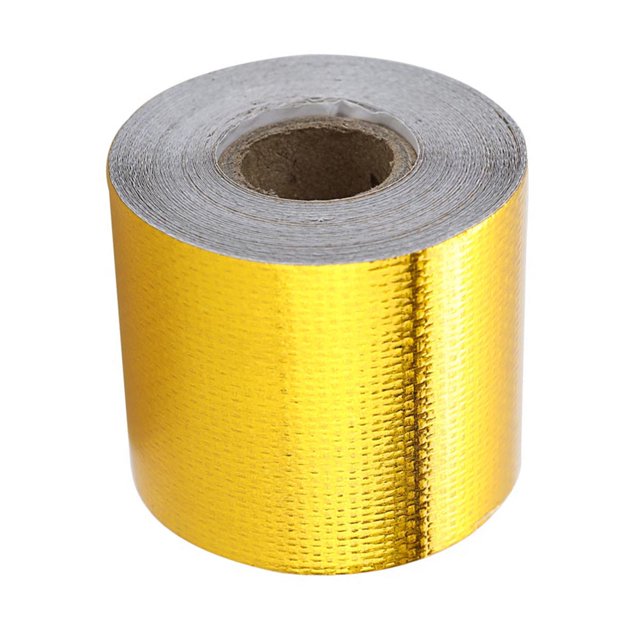 KAKOWELY Ruban d'Étanchéité en Papier D\'aluminium Ruban d'Étanchéité en Papier D\'aluminium Ruban Résistant à la Chaleur Ruban de Réparation Imperméable 11.81"X1.97"X0.2"